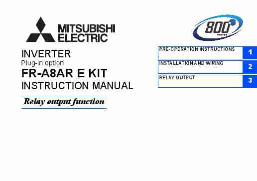 MITSUBISHI ELECTRIC FR-A8AR-page_pdf